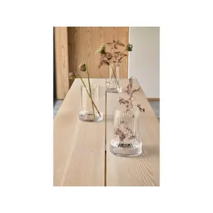 Grooved glass vase Villa Collection Hvils image-2