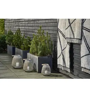 Laterne Bambus/Glas Villa Collection Amas image-1