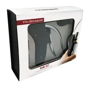 Tire-bouchon à levier avec décapsuleur Vin Bouquet image-2