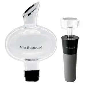 Zestaw dekantatora i korka próżniowego Vin Bouquet image-0