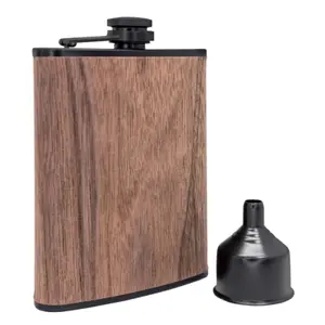 Walnut flask Vin Bouquet 8 oz image-1