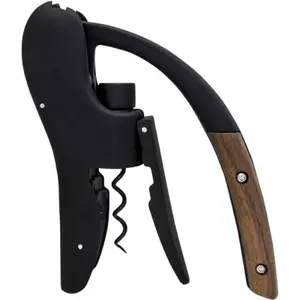 Corkscrew lever with walnut wood Vin Bouquet image-1