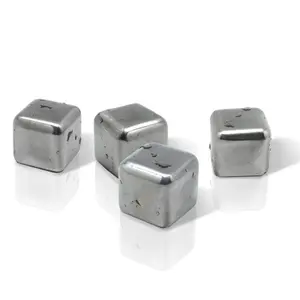 Stainless steel ice cubes Vin Bouquet (x4) image-0