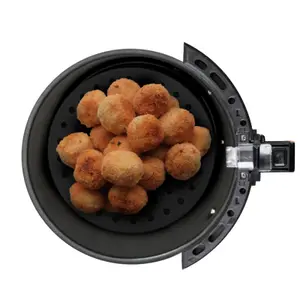 Round silicone mat Vin Bouquet Air Fryer (x2) image-1
