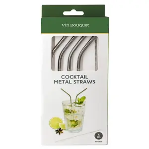 Straws metallici per cocktail Vin Bouquet image-2