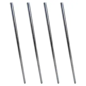 Straight metal cocktail straws Vin Bouquet image-0