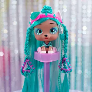 Doll with 6 accessories and 9 surprises VIP Pets Macota Glam Gems image-6