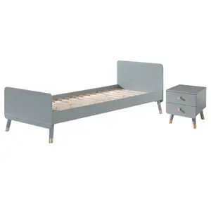 Timeless bed, matching timeless bedside table for children Vipack Billy image-0