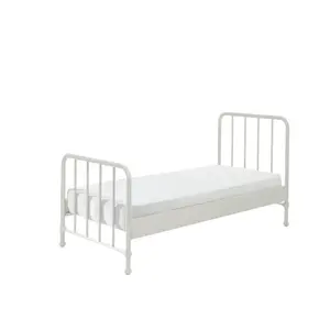 Child's bed with matching bedside table Vipack Bronxx image-0