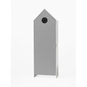 Bed and a wardrobe with a child-proof door Vipack Casami image-0