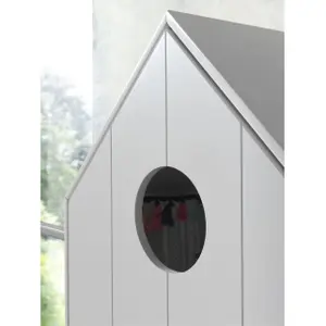 Bed and a wardrobe with a child-proof door Vipack Casami image-5