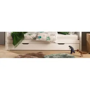 Bed with drawer and curtains for children Vipack Dallas image-4