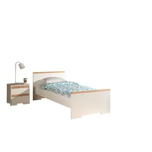 Kinderbett mit Nachtisch Vipack London image-0