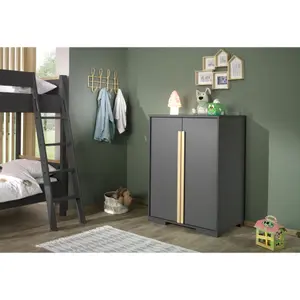 Kast met 2 deuren voor stapelbed Vipack London image-2