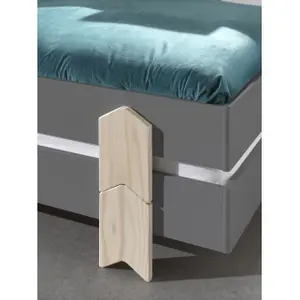 Set of 3 children's beds with sturdy arrow-shaped feet Vipack Modulo image-6