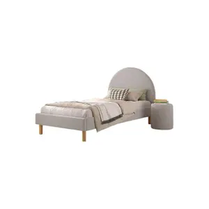 Child's bed Vipack Moon avec un pouf image-1