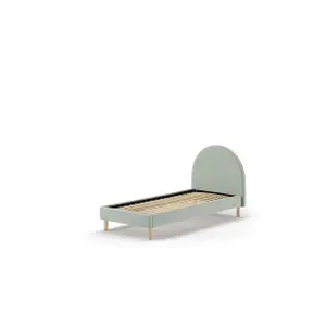 Child's bed Vipack Moon avec un pouf image-0