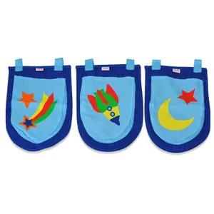 Hochbett und Astro-Spielvorhang, Tunnel und 3 Aufbewahrungssäcke für Kinder Vipack Scott image-4