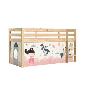 Compact bed and a Princess Sophie cover for children Vipack Pino image-0