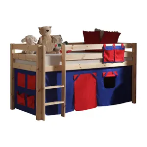 Domino children's compact bed and cover Vipack Pino image-0