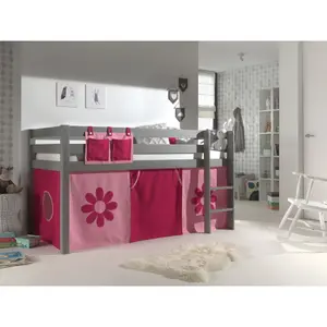 Gyerek kompakt ágyfüggöny Vipack Flower Pino/scott