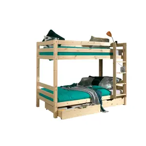 Bunk bed with 2 drawers for children Vipack Pino image-1