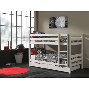 Bunk bed with 2 drawers for kids Vipack Pino image-2