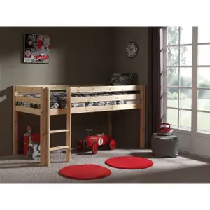 Compact bed with children's ladder Vipack Pino image-1