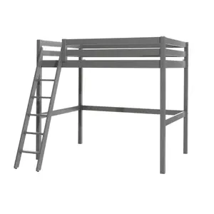 Loft bed and worktop for children's mezzanine Vipack Pino PIMZ1417+PIMZBU17 image-1