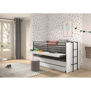 Child's bed Vipack midsleeper image-3