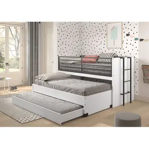 Child's bed Vipack midsleeper image-4