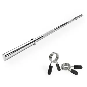 Barbell med fjederholdere VirtuFit image-0