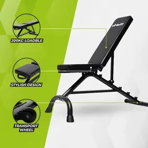 Adjustable Multifunctional Weight Bench VirtuFit image-3