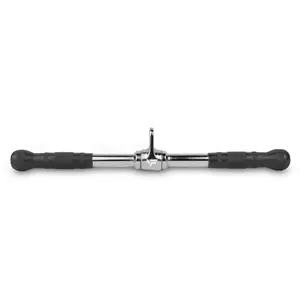 Barre tirage droite pour biceps/triceps VirtuFit image-1