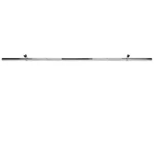 Barre de musculation en acier avec colliers à ressort VirtuFit image-1