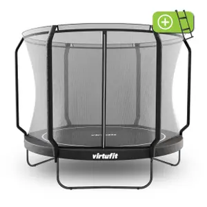 Fitness Trampoline with Safety Net VirtuFit Premium