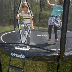 Fitness Trampoline with Safety Net VirtuFit Premium image-4