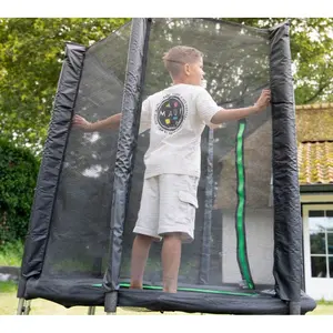 Trampoline de fitness avec filet de sécurité enfant VirtuFit image-3
