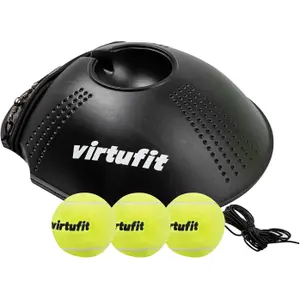 Entraînement du swing de tennis 3 balles avec cordon élastique VirtuFit