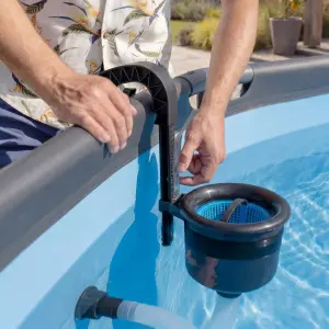 Pool Skimmer with Cleaning Bag VirtuFit image-1