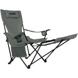 Chaise pliante avec repose-pieds VirtuFit image-1