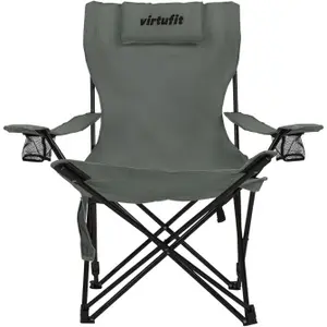 Chaise pliante avec repose-pieds VirtuFit image-2