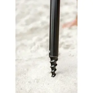 Beach Parasol with Windbreak VirtuFit image-3
