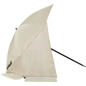 Beach Parasol with Windbreak VirtuFit