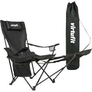 Folding Chair with Footrest VirtuFit