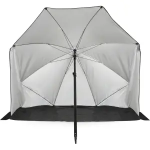 Beach Parasol with Windbreak VirtuFit image-1