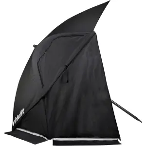 Premium Beach Parasol with Windbreak VirtuFit image-1