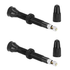Pair of removable tubless tire valves Vittoria Presta image-1