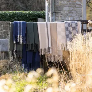 Gestreiftes Plaid Vivaraise Isabel image-2