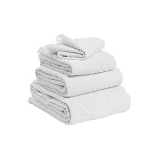 Plain towel Vivaraise Zoe image-1